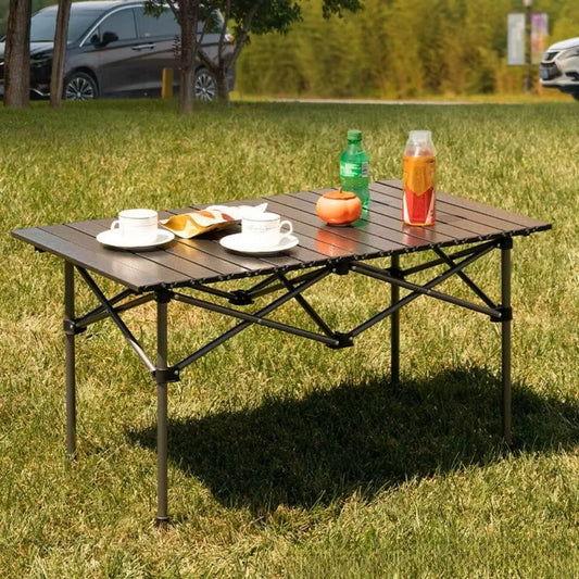 Table Pliante Camping - CampFlex - Noir