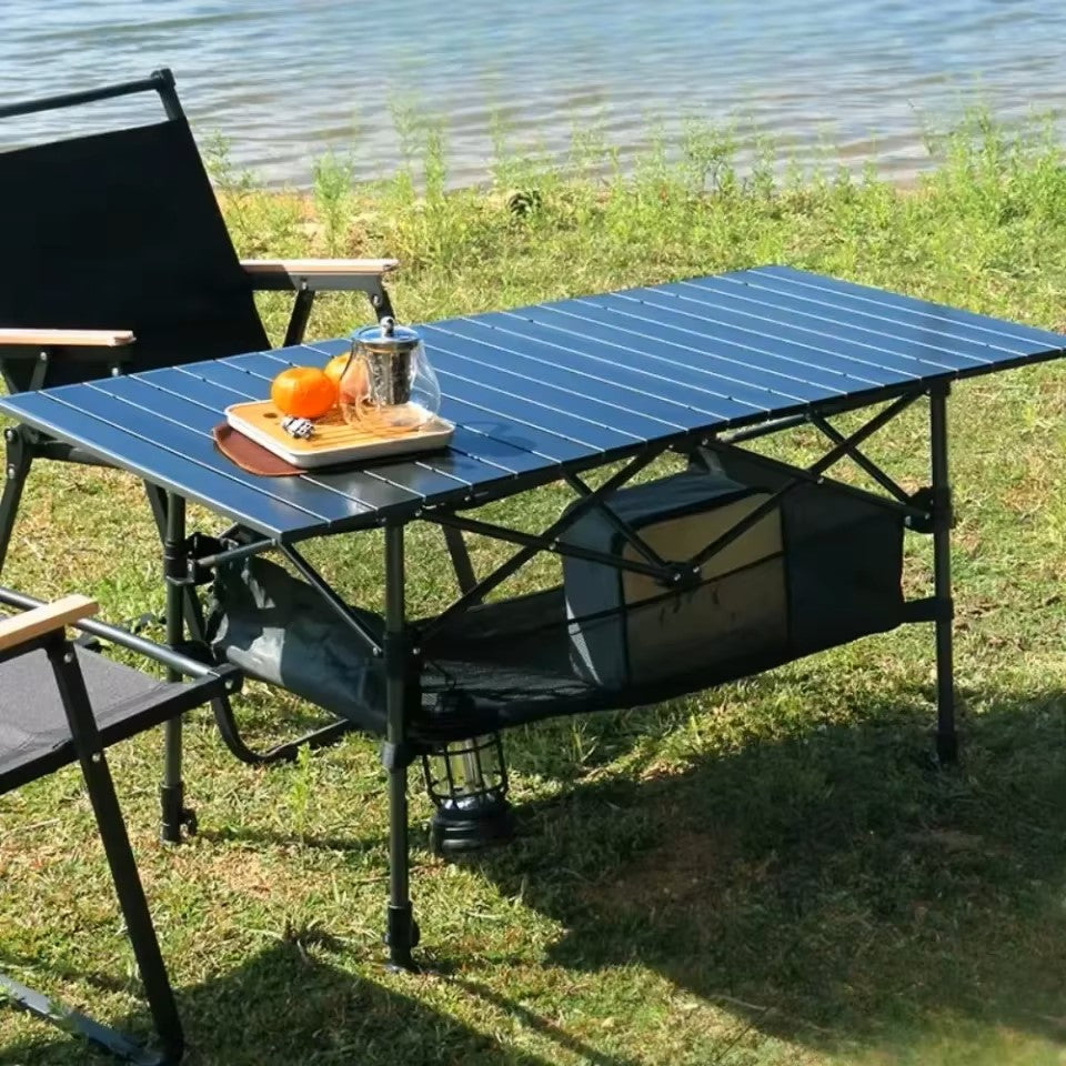 Table Pliante Camping - CampFlex™ - Noir