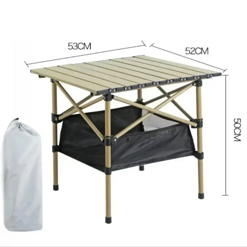 Table Pliante Camping - CampFlex™ - Beige