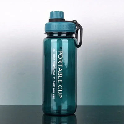 gourde 1 litre bleu