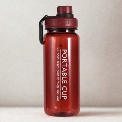gourde 1 litre rouge