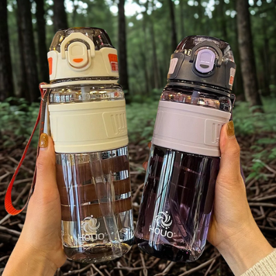 gourde 1 litre violet blanc