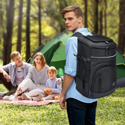 sac à dos isotherme en camping