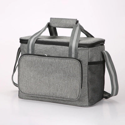 sac repas isotherme bcool gris