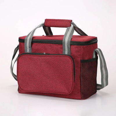 sac repas isotherme bcool rouge