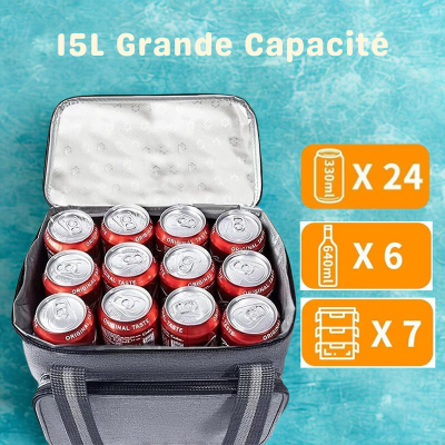 sac repas isotherme grande capacite