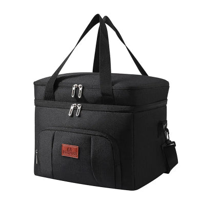 sac repas isotherme noir