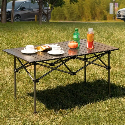 Table Pliante Camping - CampFlex - Noir