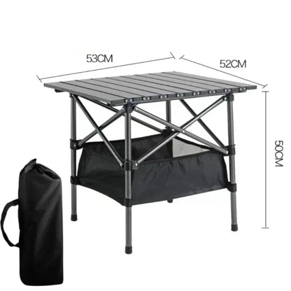 Table Pliante Camping - CampFlex - Noir