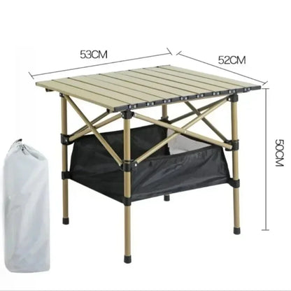 Table Pliante Camping - CampFlex™ - Beige