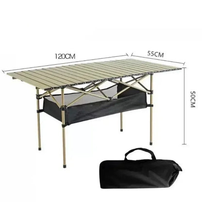 Table Pliante Camping - CampFlex™ - Beige