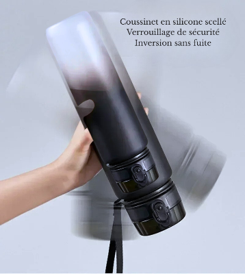 gourde plastique antifuite